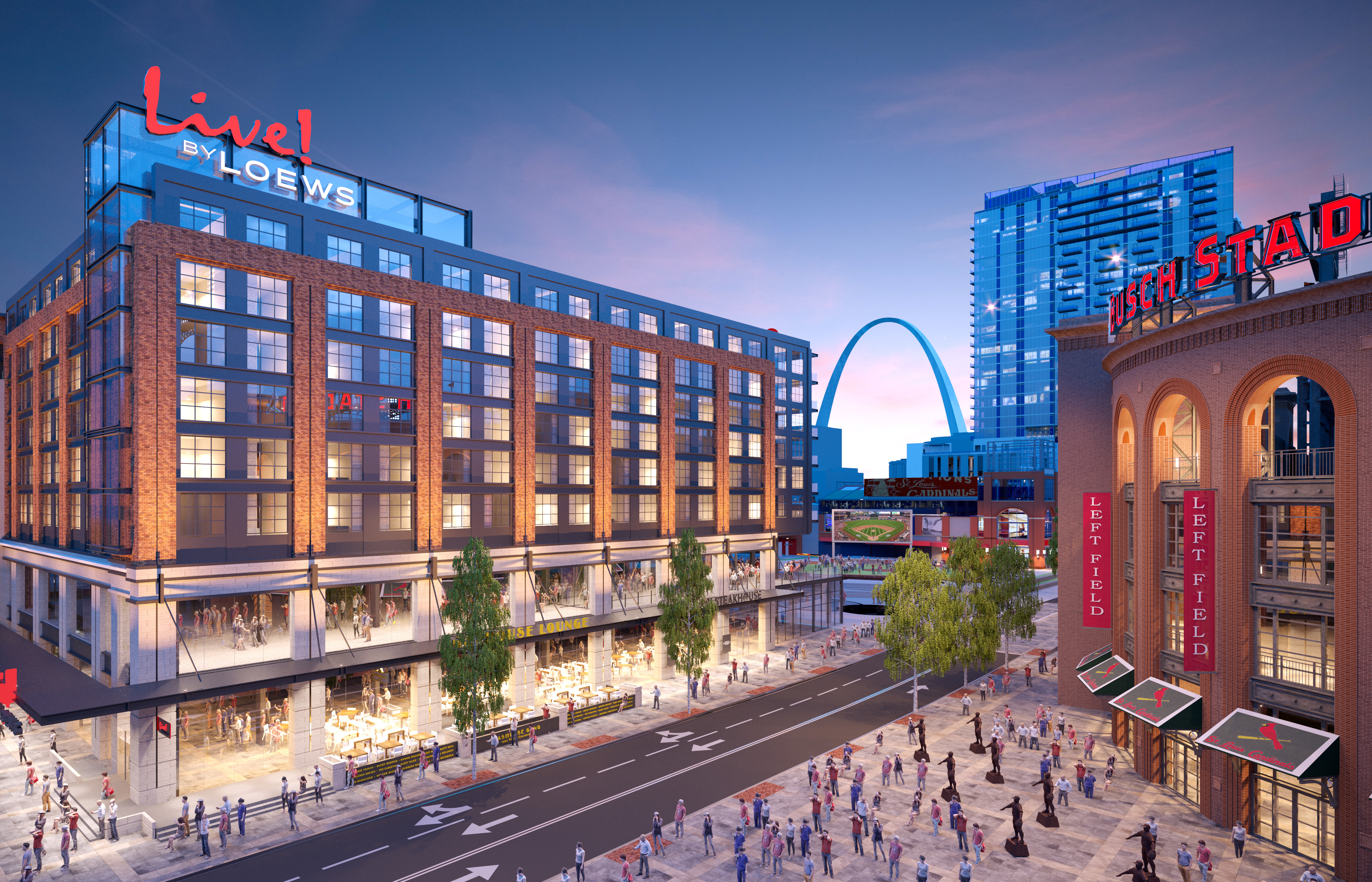 New Hotel Will Be Part Of Ballpark Village S 260 Million Expansion Clayton Times